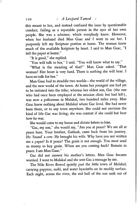 A Leopard Tamed, p. 126