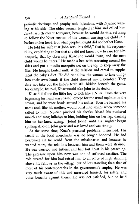 A Leopard Tamed, p. 206