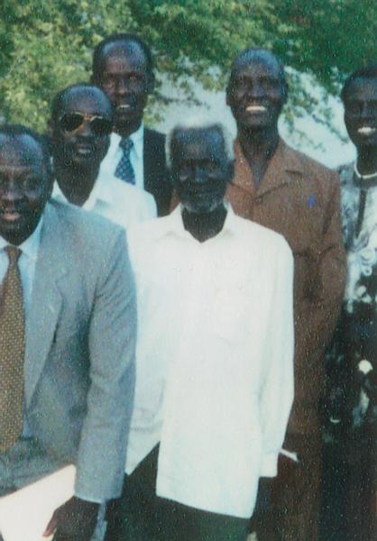 Moses Kuac in January 2000 in Khartoum