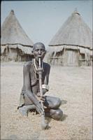 An old woman - Nuer